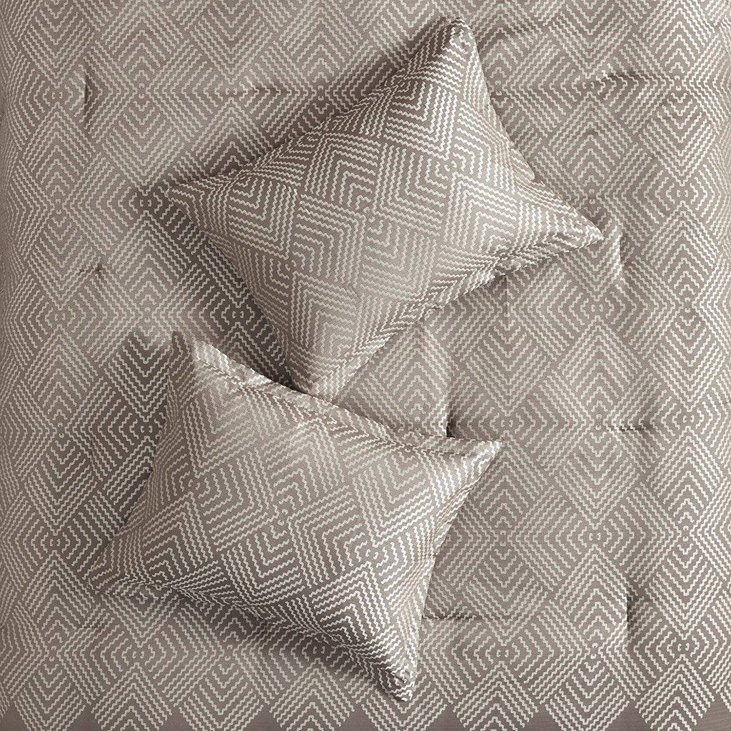Interval Gray 7-Piece Comforter Set Comforter Sets By Olliix/JLA HOME (E & E Co., Ltd)