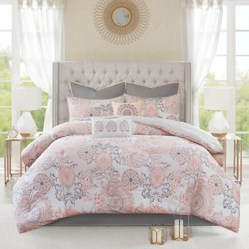 Arizona Blush 8-Piece Comforter Set Comforter Sets By Olliix/JLA HOME (E & E Co., Ltd)