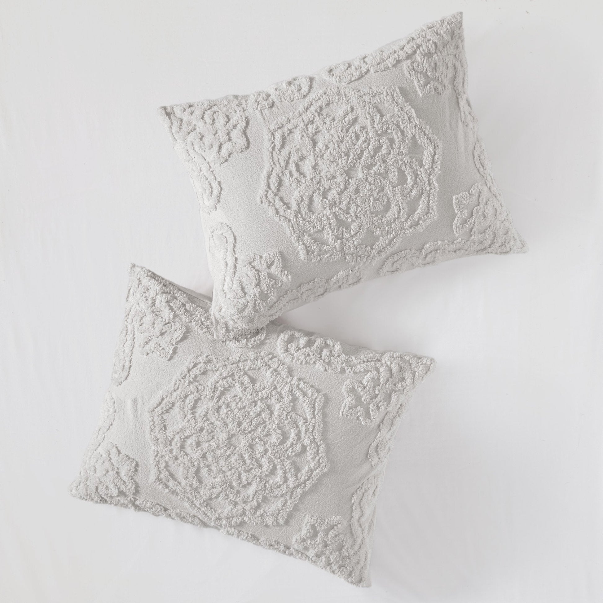 Laetitia Grey 3-Piece Comforter Set Comforter Sets By Olliix/JLA HOME (E & E Co., Ltd)