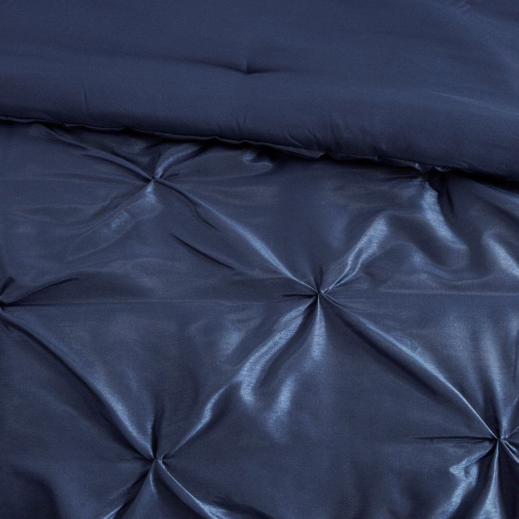 Laurel Navy 7-Piece Comforter Set Comforter Sets By Olliix/JLA HOME (E & E Co., Ltd)