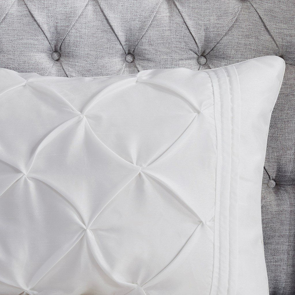 Laurel White 7-Piece Comforter Set Comforter Sets By Olliix/JLA HOME (E & E Co., Ltd)