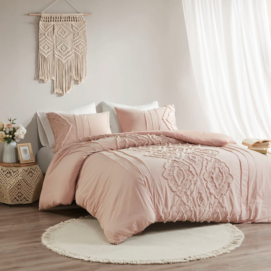 Michigan Blush 3-Piece Comforter Set Comforter Sets By Olliix/JLA HOME (E & E Co., Ltd)