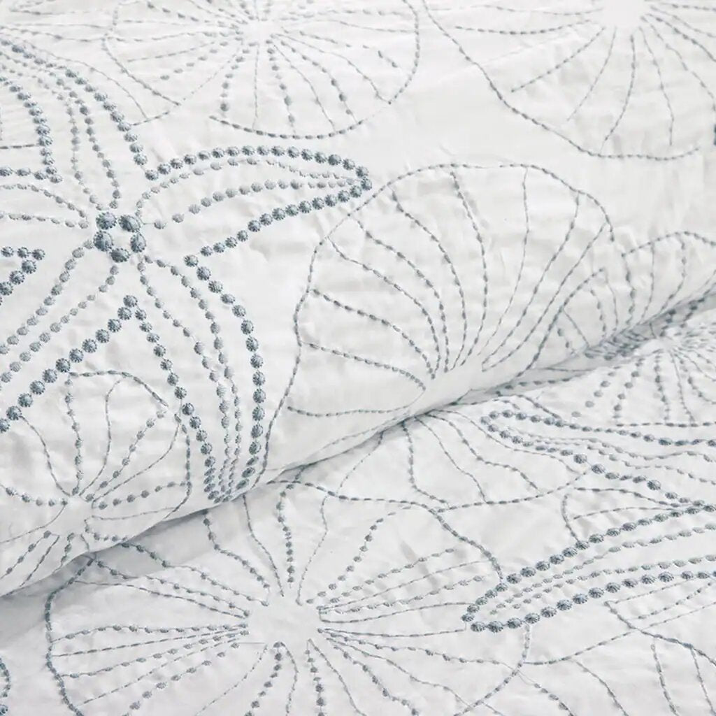 Maya Blue 4-Piece Comforter Set Comforter Sets By Olliix/JLA HOME (E & E Co., Ltd)