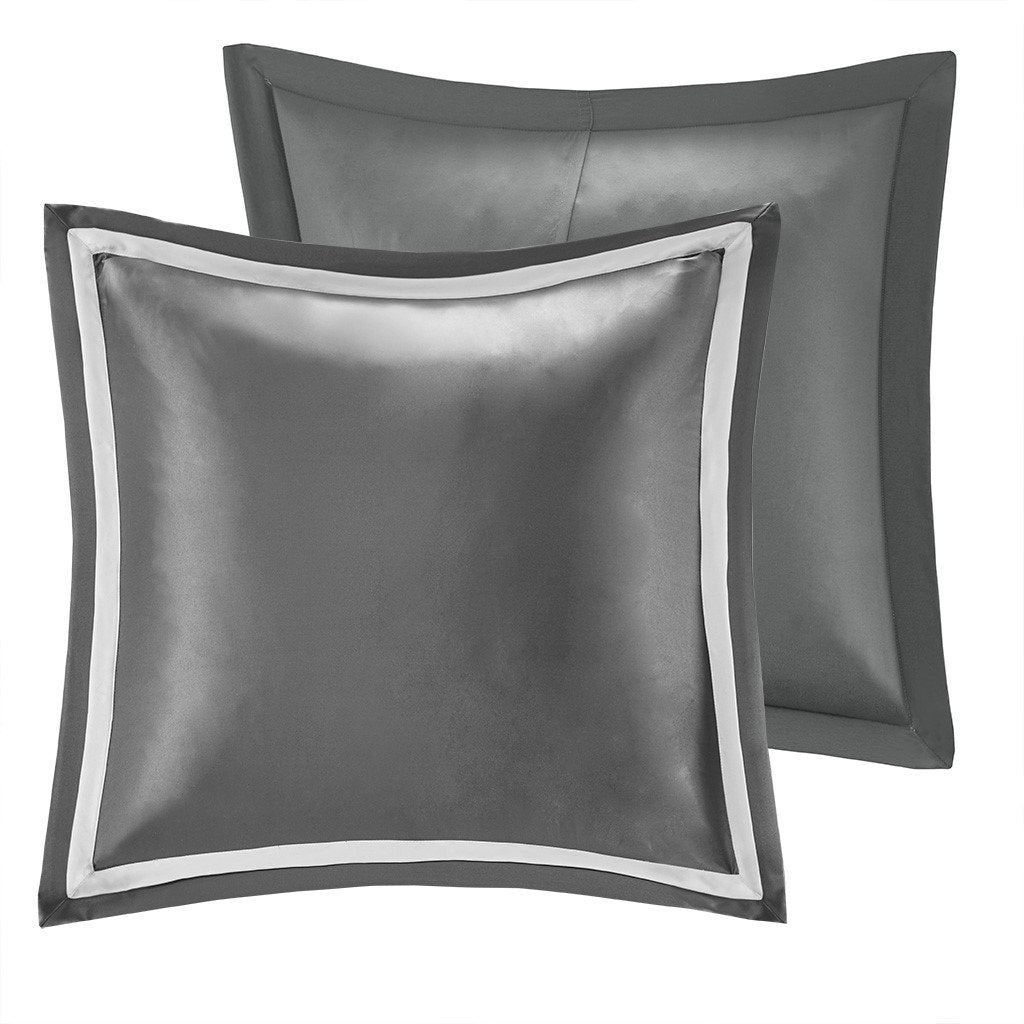 Virginia Silver 8-Piece Comforter Set Comforter Sets By Olliix/JLA HOME (E & E Co., Ltd)