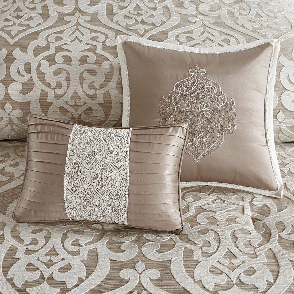 Odette Tan 8-Piece Comforter Set Comforter Sets By Olliix/JLA HOME (E & E Co., Ltd)