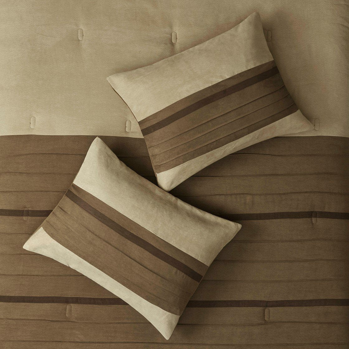 Palmer Natural 7-Piece Comforter Set Comforter Sets By Olliix/JLA HOME (E & E Co., Ltd)