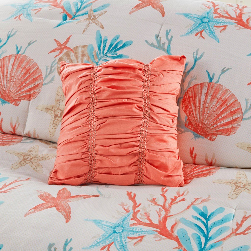 San Antonio Coral 7-Piece Comforter Set Comforter Sets By Olliix/JLA HOME (E & E Co., Ltd)