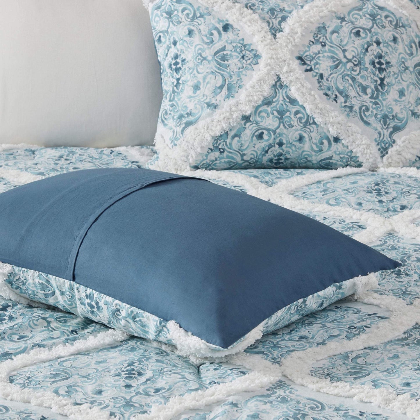 Rain Teal 5-Piece Comforter Set Comforter Sets By Olliix/JLA HOME (E & E Co., Ltd)