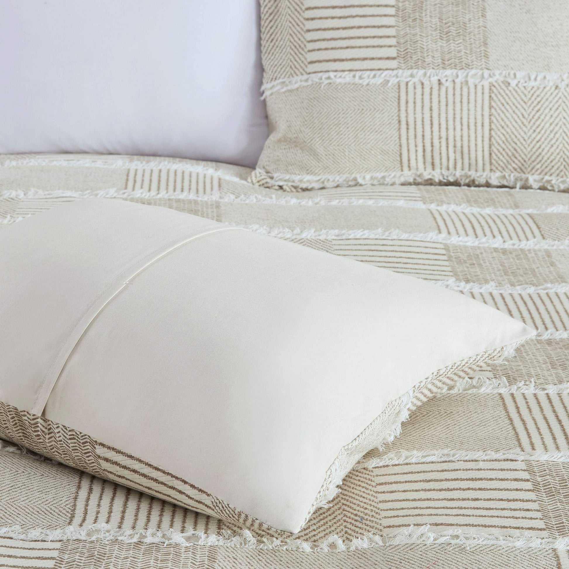 Schafer Taupe 5-Piece Comforter Set Comforter Sets By Olliix/JLA HOME (E & E Co., Ltd)