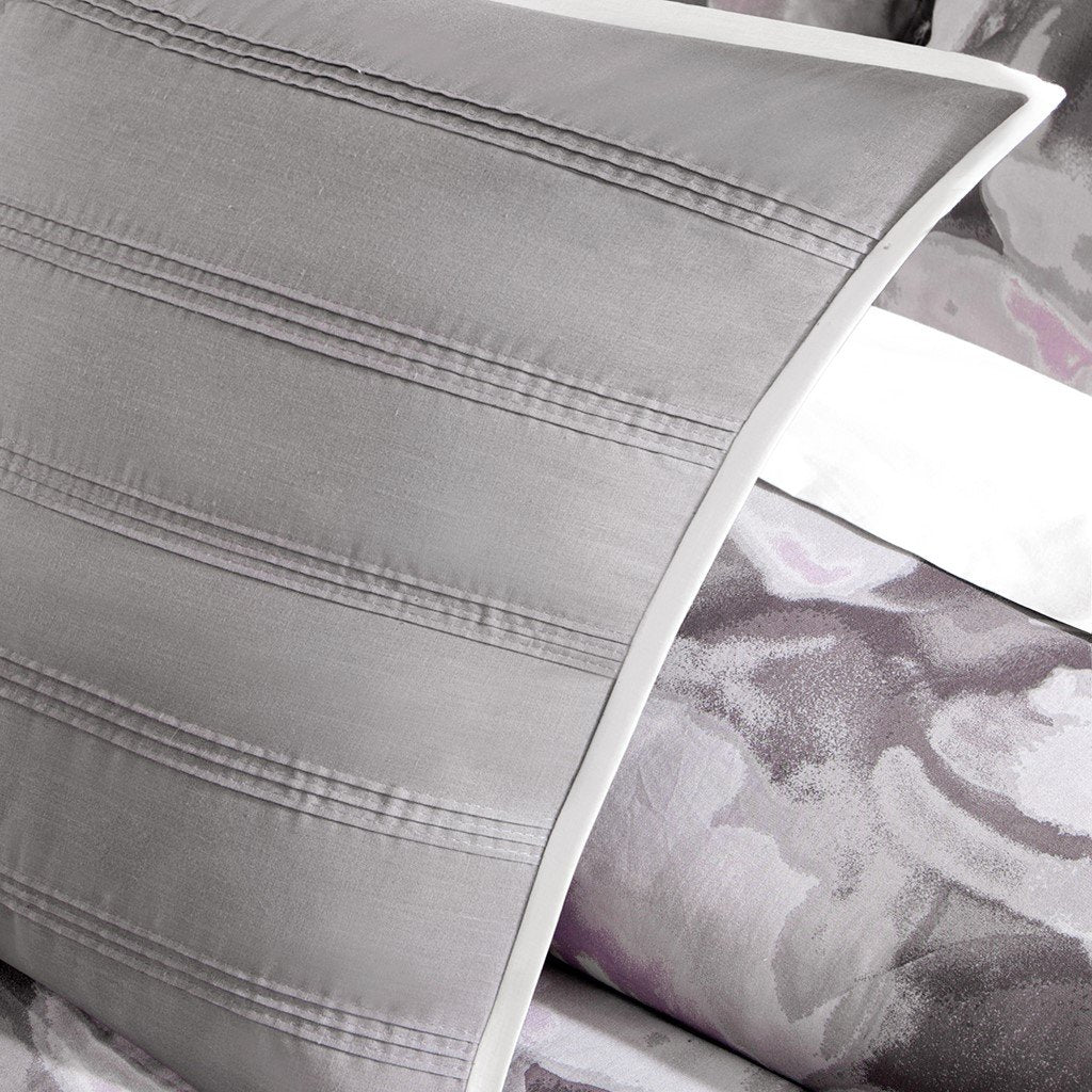 Serena Grey 7-Piece Comforter Set Comforter Sets By Olliix/JLA HOME (E & E Co., Ltd)