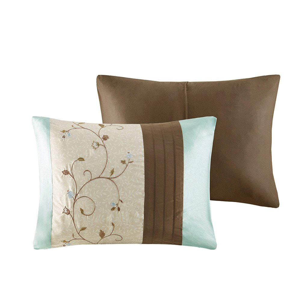 Serene Blue 7-Piece Comforter Set Comforter Sets By Olliix/JLA HOME (E & E Co., Ltd)