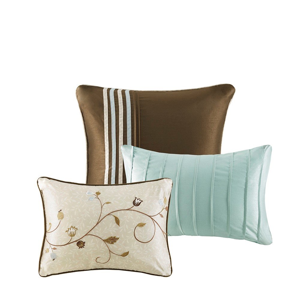 Serene Blue 7-Piece Comforter Set Comforter Sets By Olliix/JLA HOME (E & E Co., Ltd)