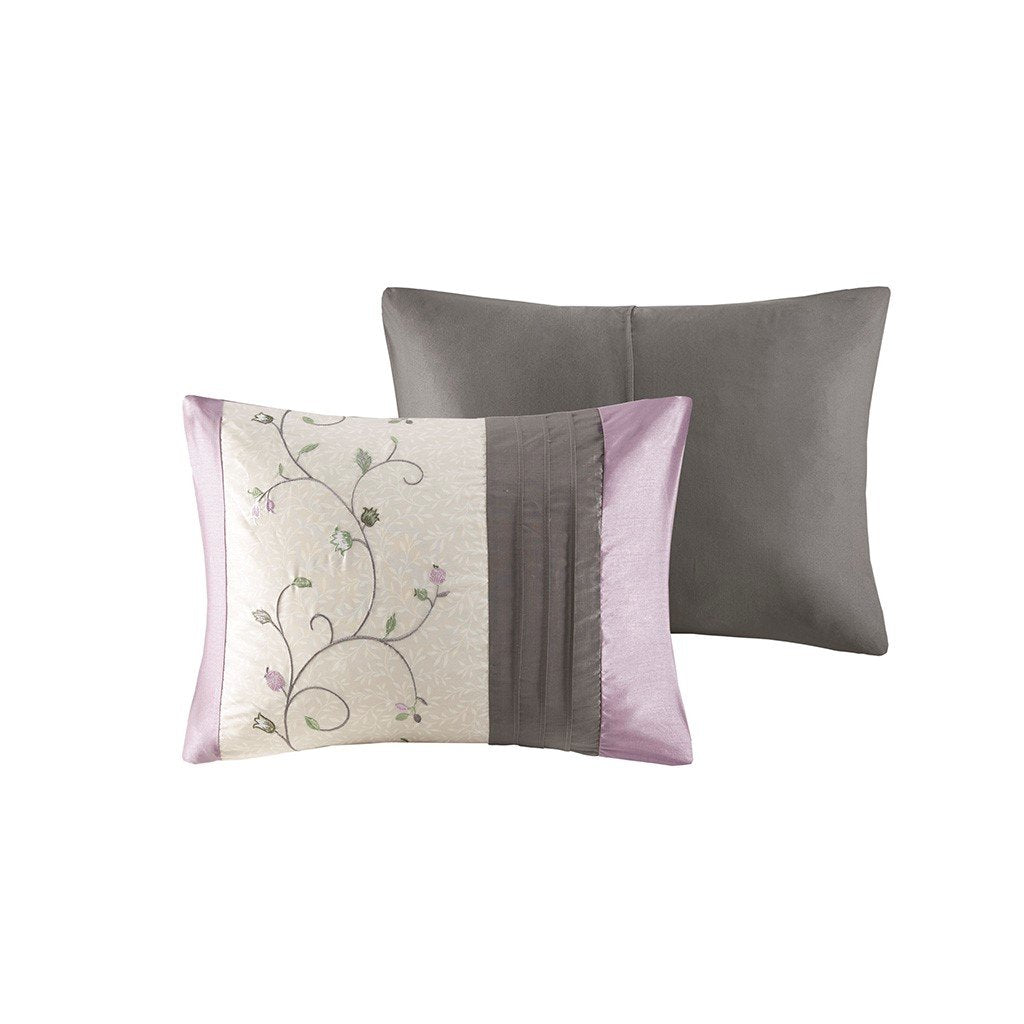 Serene Purple 7-Piece Comforter Set Comforter Sets By Olliix/JLA HOME (E & E Co., Ltd)
