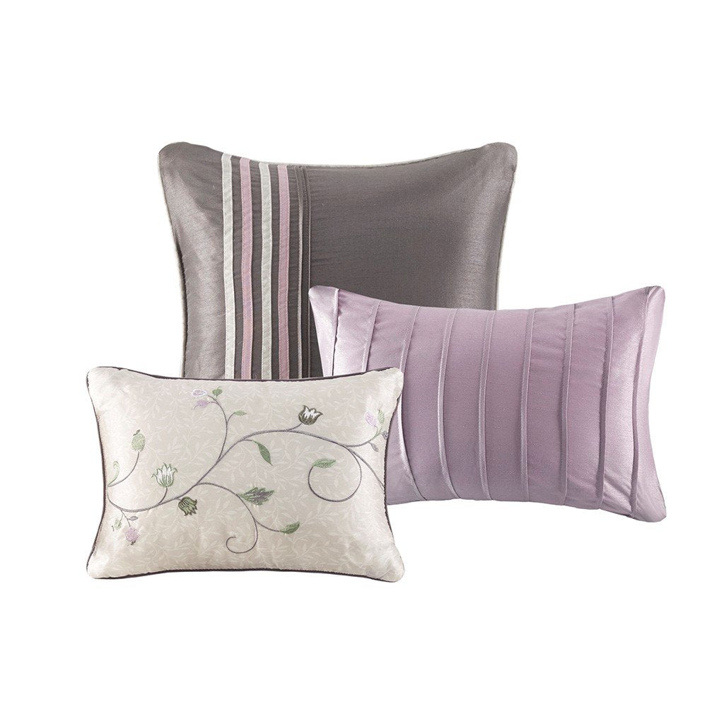 Serene Purple 7-Piece Comforter Set Comforter Sets By Olliix/JLA HOME (E & E Co., Ltd)