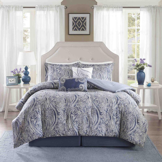 Stella Blue 6-Piece Comforter Set