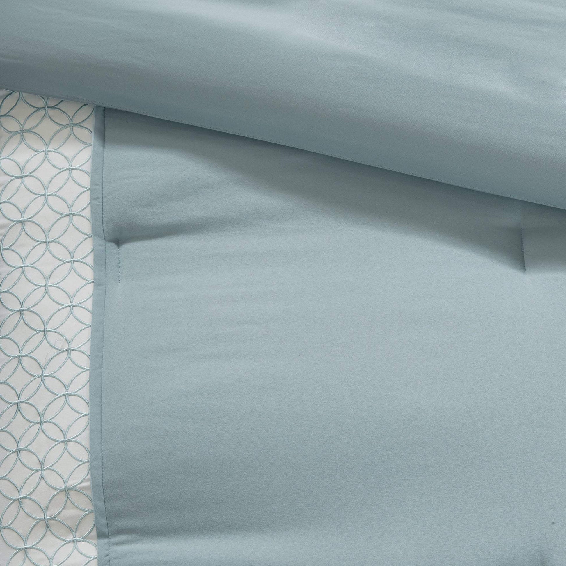 Stratford Aqua 8-Piece Comforter Set Comforter Sets By Olliix/JLA HOME (E & E Co., Ltd)