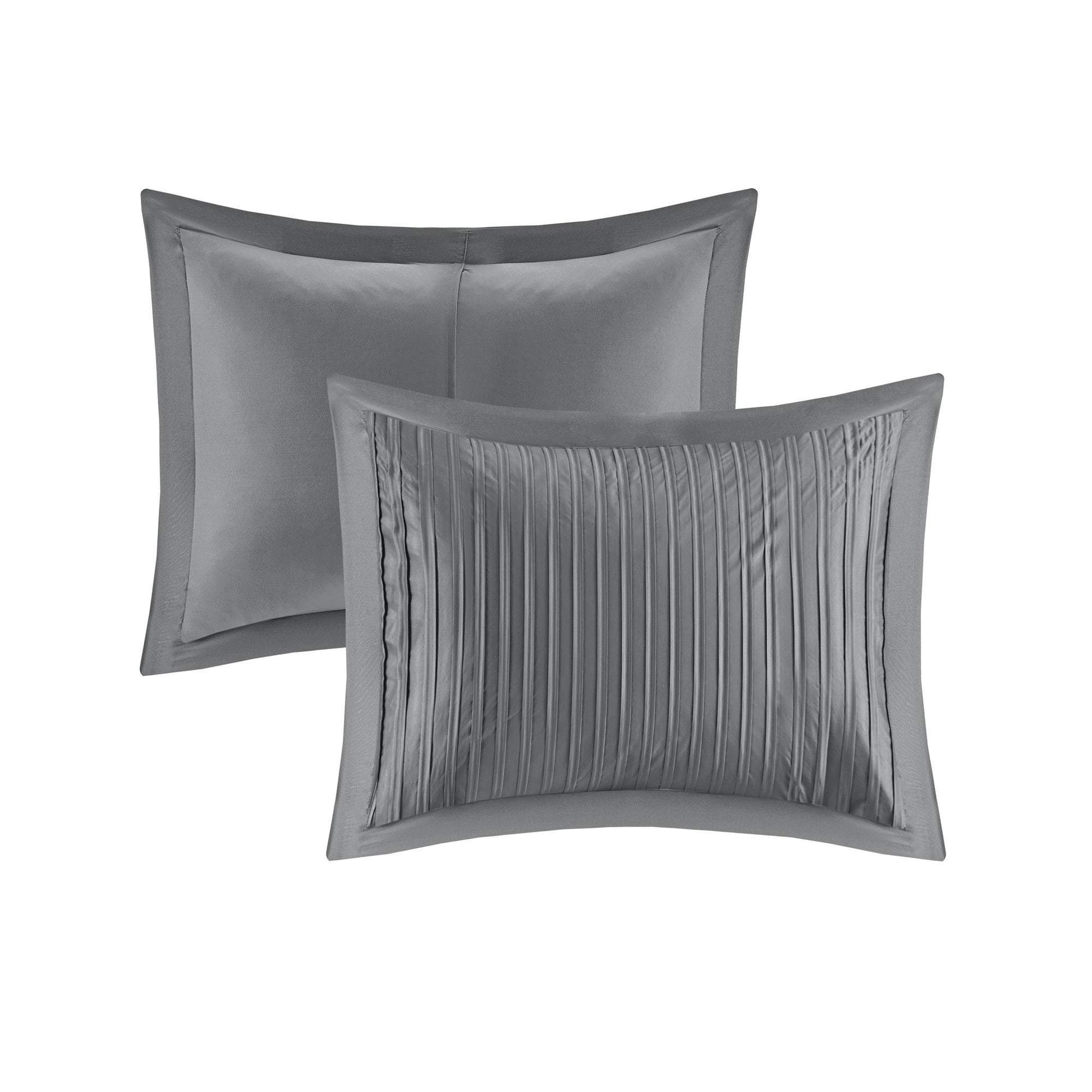 Trinity Grey 7-Piece Comforter Set Comforter Sets By Olliix/JLA HOME (E & E Co., Ltd)