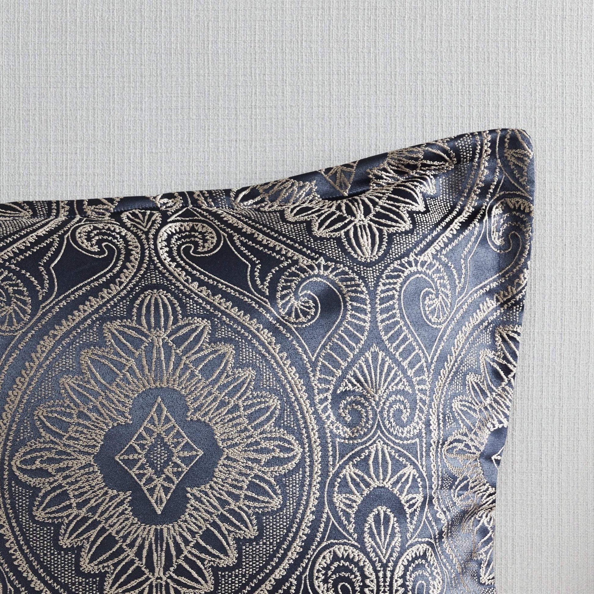 Tristen Navy 7-Piece Comforter Set Comforter Sets By Olliix/JLA HOME (E & E Co., Ltd)