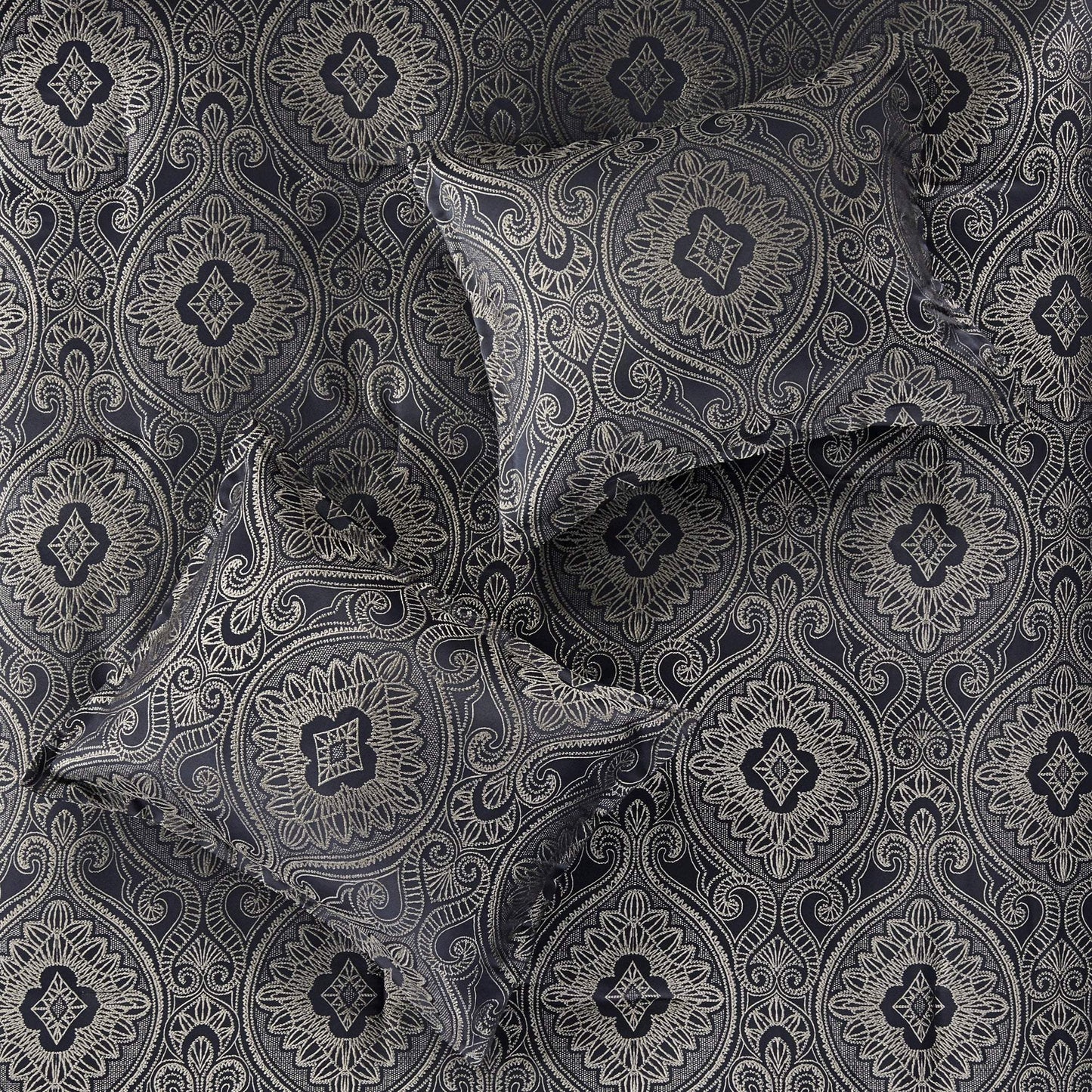 Tristen Navy 7-Piece Comforter Set Comforter Sets By Olliix/JLA HOME (E & E Co., Ltd)