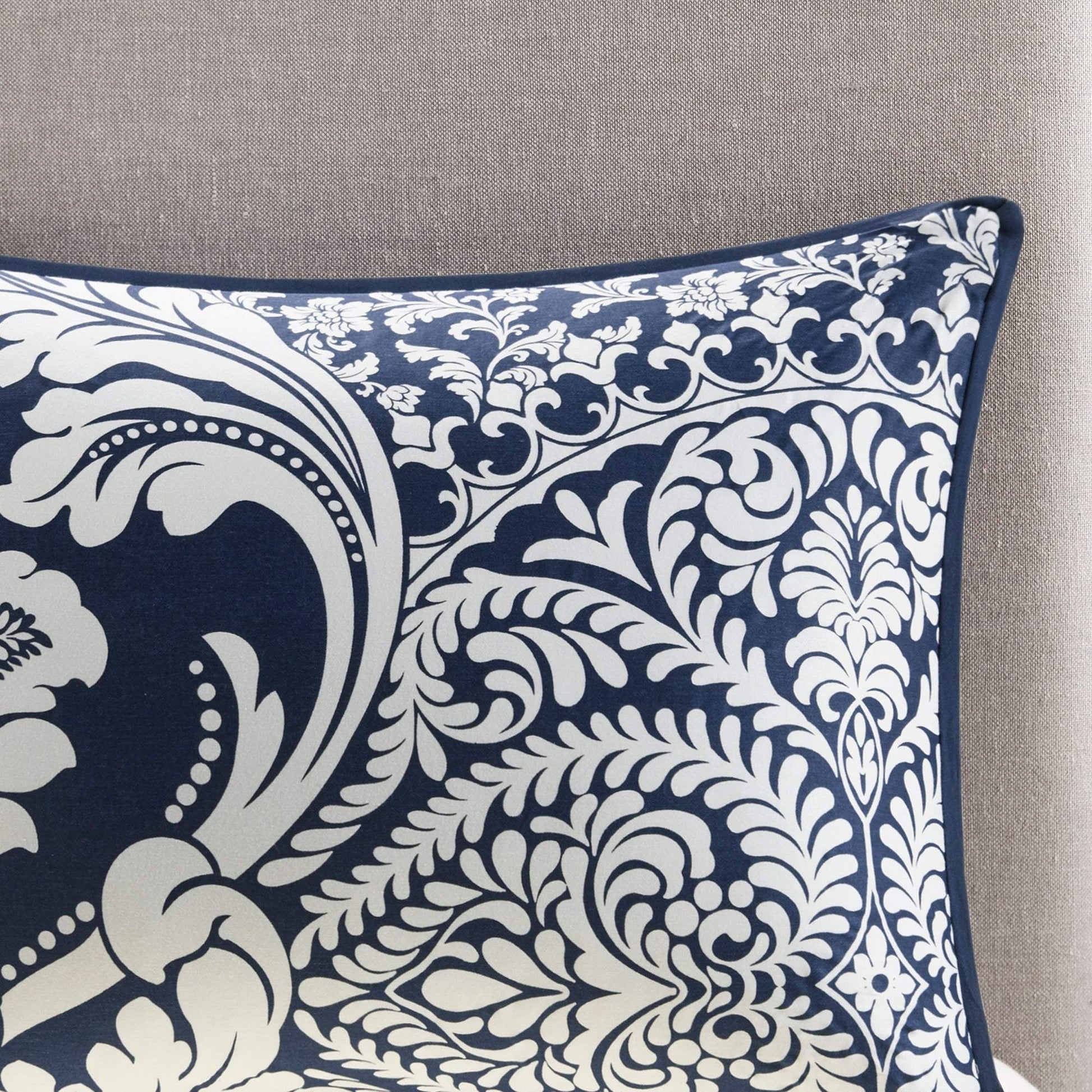 Albuquerque Indigo 7-Piece Comforter Set Comforter Sets By Olliix/JLA HOME (E & E Co., Ltd)