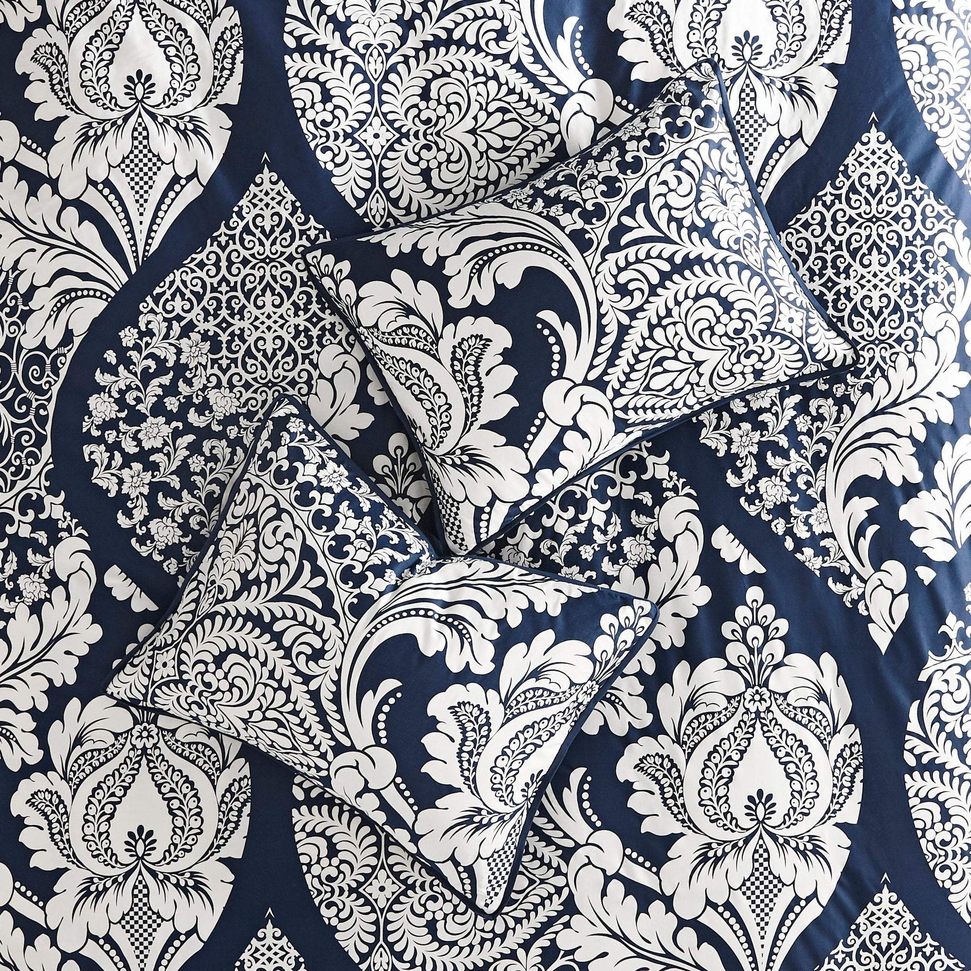 Albuquerque Indigo 7-Piece Comforter Set Comforter Sets By Olliix/JLA HOME (E & E Co., Ltd)