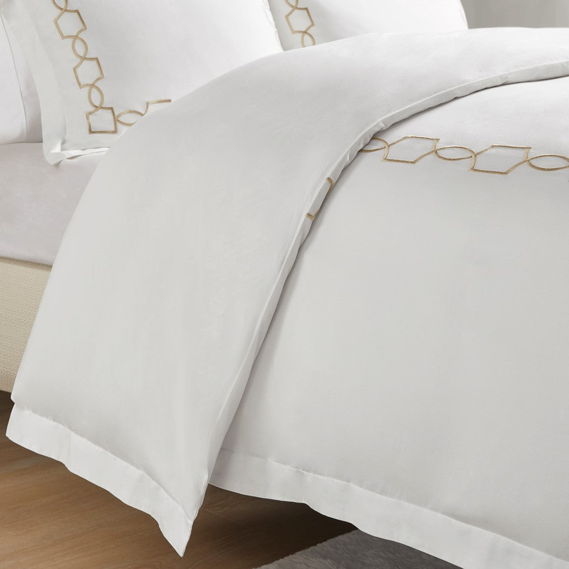 Villa 3 Piece Tan Duvet Set