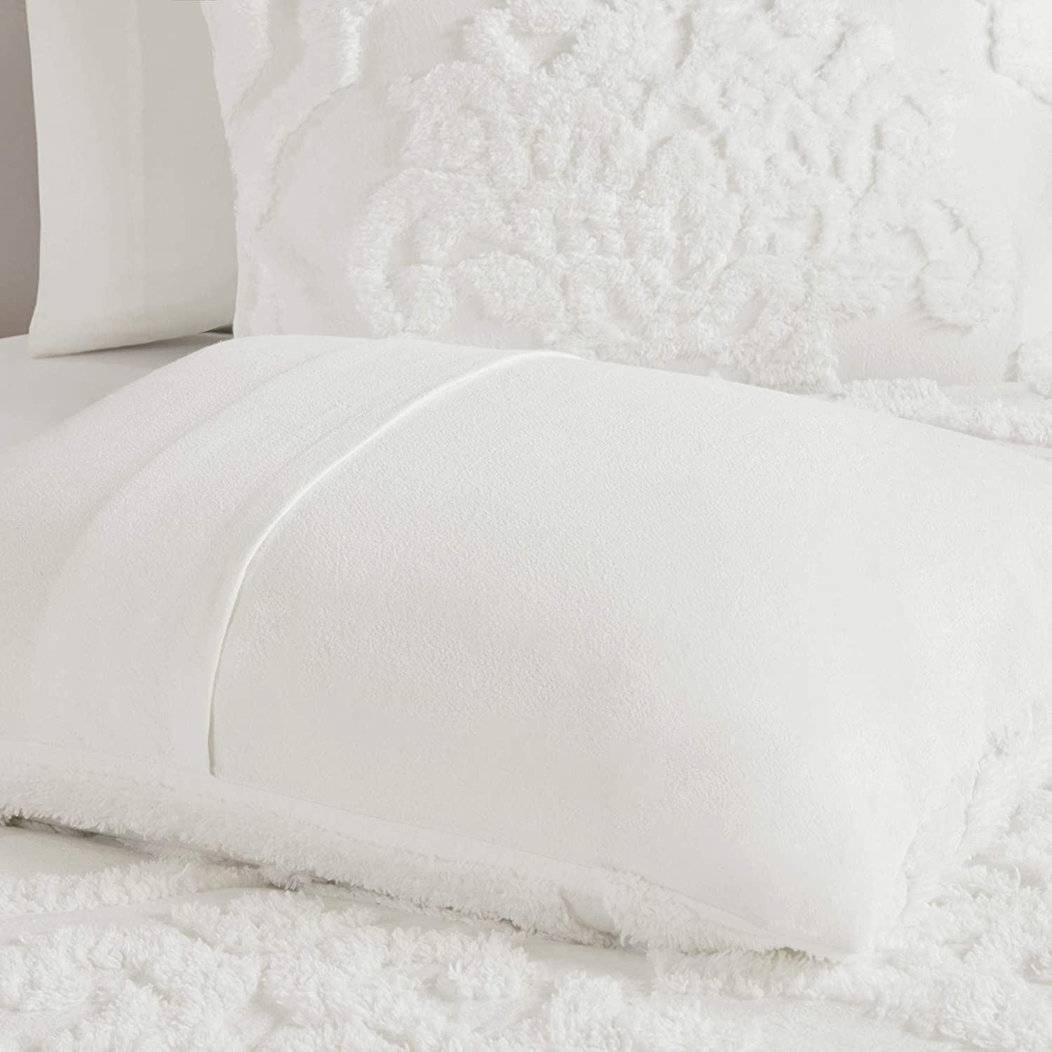 Viola Off White 3-Piece Comforter Set Comforter Sets By Olliix/JLA HOME (E & E Co., Ltd)