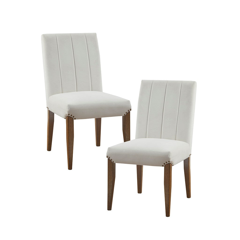 Audrey Channel Tufting Dining Chair (Set of 2)