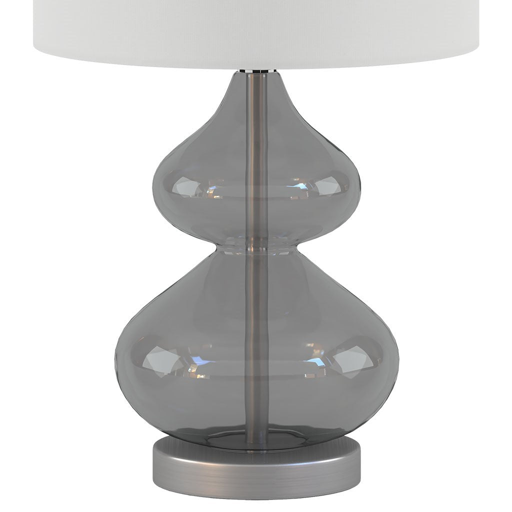 Ellipse Gray Table Lamp Set of 2