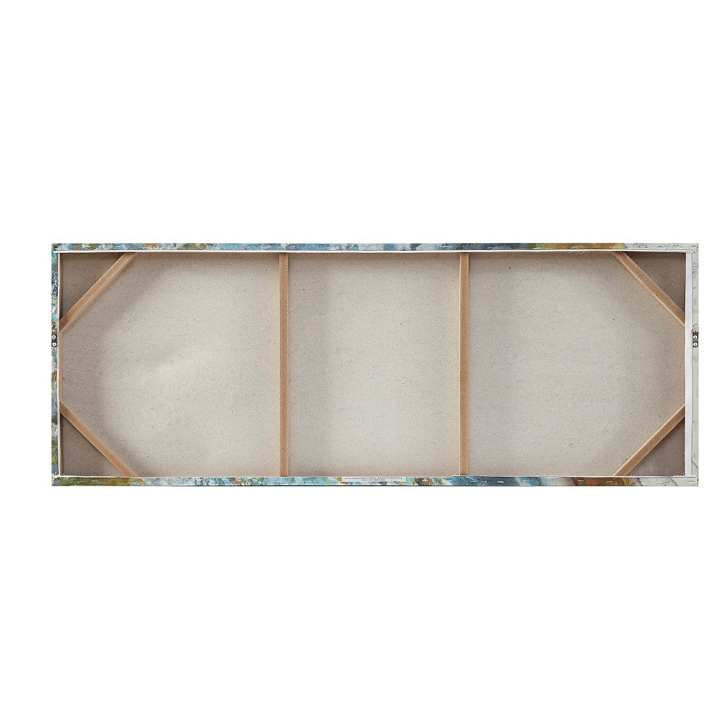 Shattering Rock Yellow Heavy Gel Coated Canvas
