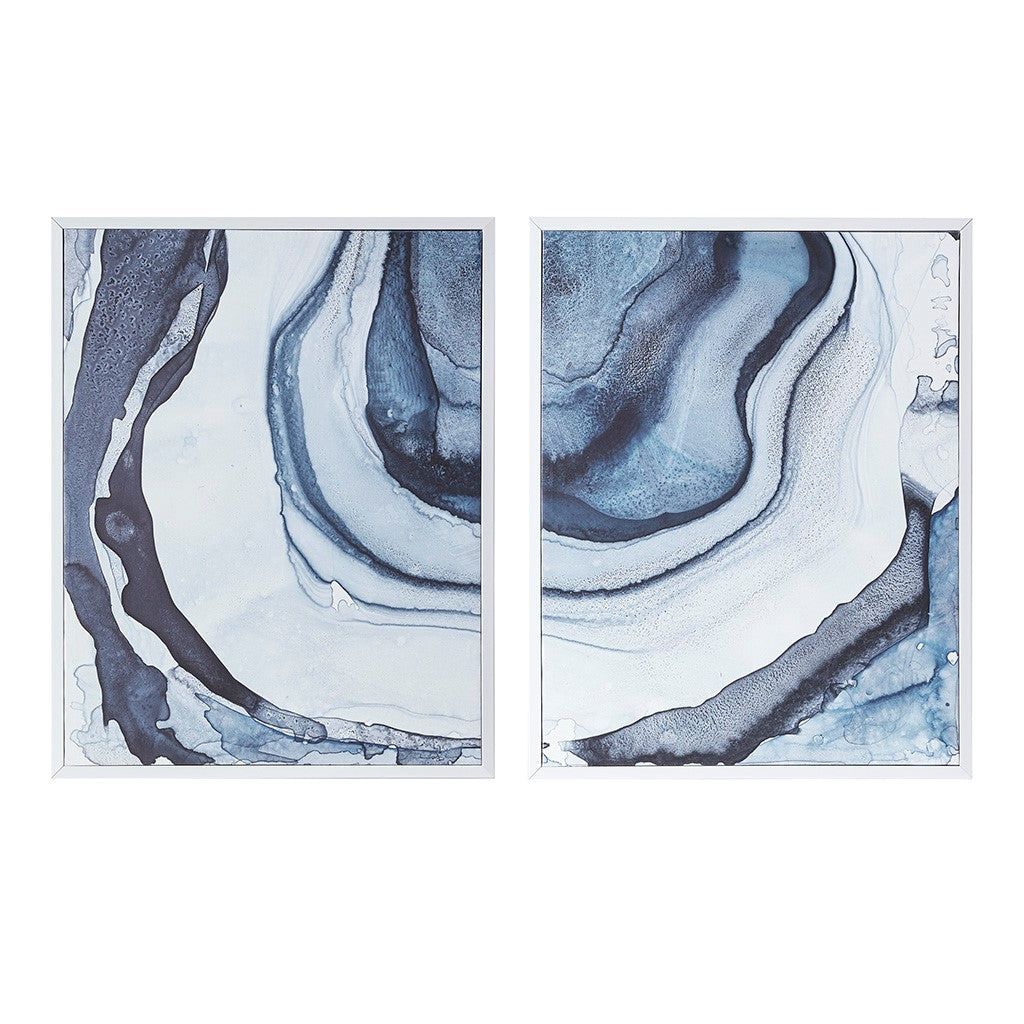 Ethereal Printed Framed Canvas Set of 2