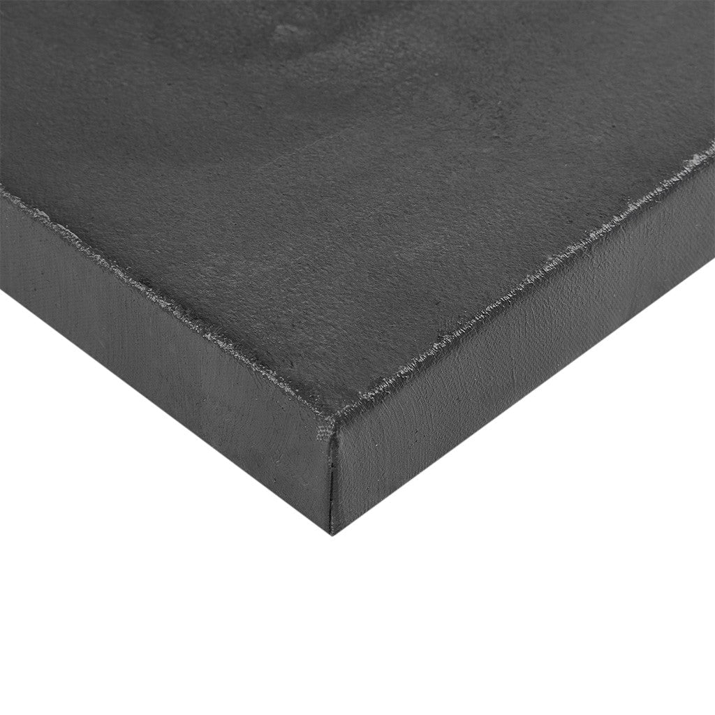Charcoal Leaf Heavy Textured Canvas with Gold Foil Embellishment
