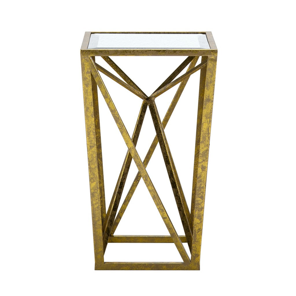 Zee Angular Mirror Accent Table