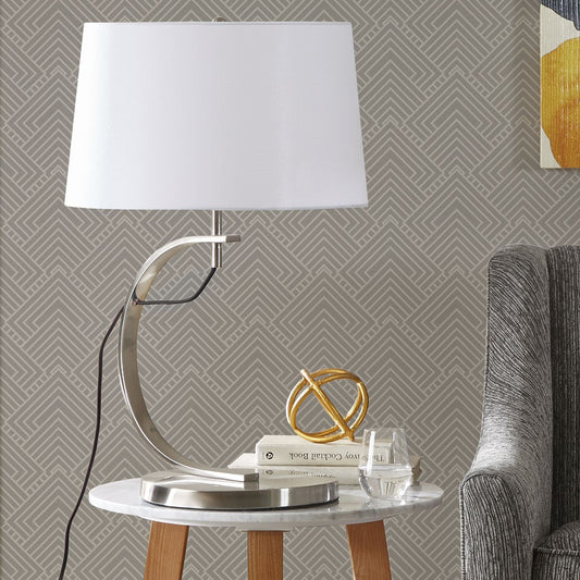Octavia Silver Table Lamp