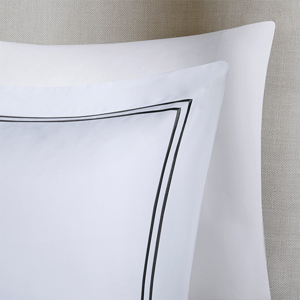 Luxury Collection 1000 TC Embroidered Cotton Sateen 5 PC Comforter Set