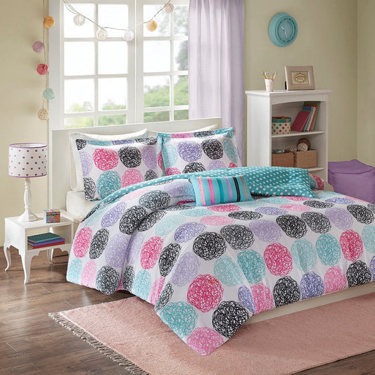 Carly Reversible Comforter Set